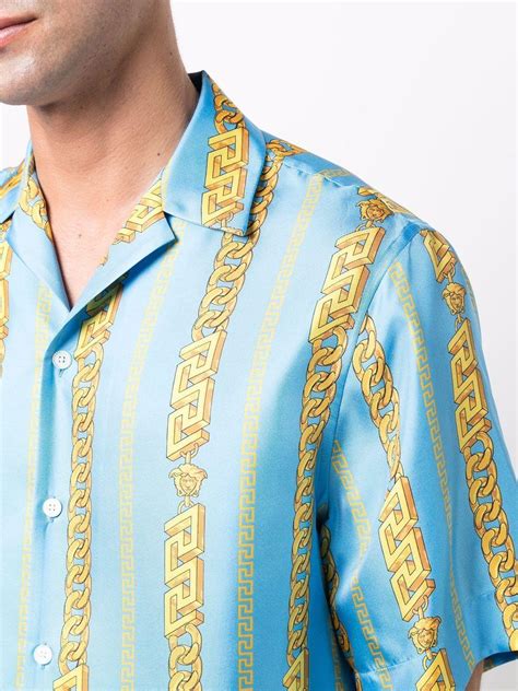 versace shirt button up